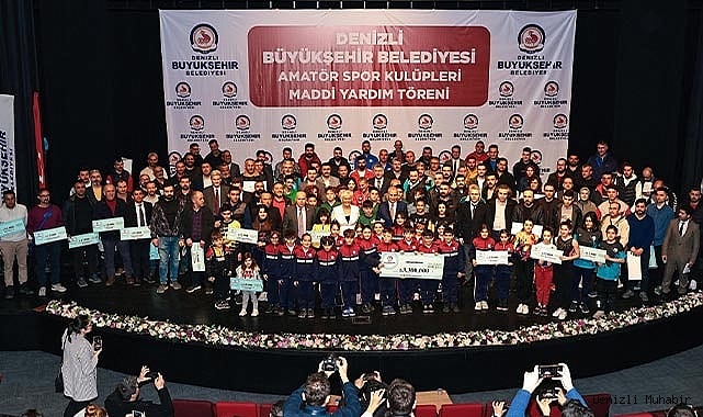 Büyükşehir’den amatör spor kulüplerine destek