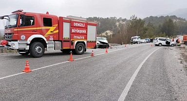 Çameli’de feci kaza! 1 ölü 4 yaralı