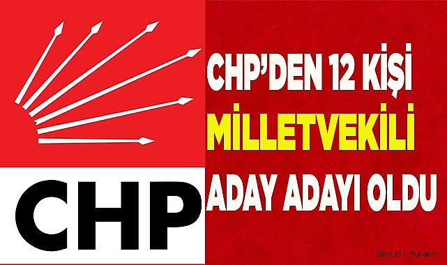 CHP’nin Denizli’deki milletvekili aday adayları