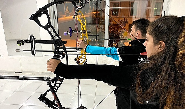 Denizlili okçular, Antalya’dan kupayla dönmek istiyor