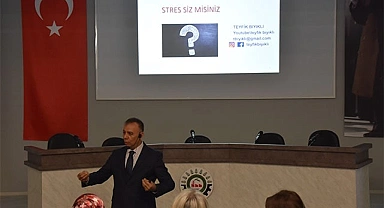 DOSB’DE: “ STRES SİZ MİSİNİZ? “ EĞİTİMİ GERÇEKLEŞTİRİLDİ.