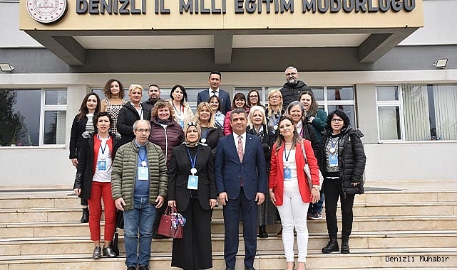Erasmus proje ortakları Denizli’de