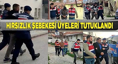 Evlerinde yakalanan şebeke üyeleri tutuklandı
