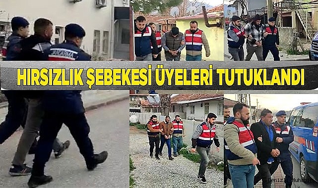 Evlerinde yakalanan şebeke üyeleri tutuklandı