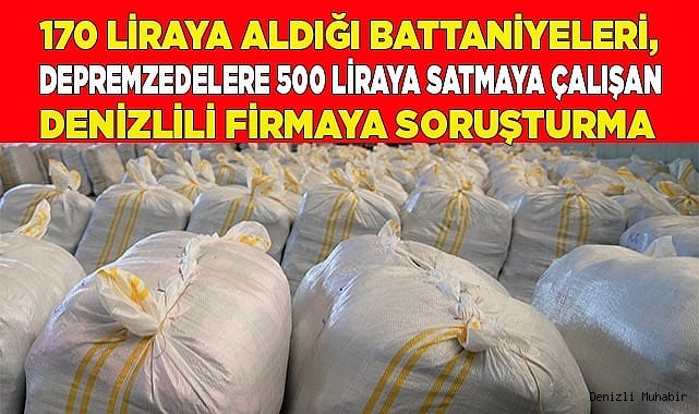 Fahiş fiyat uygulayan firmaya soruşturma açıldı
