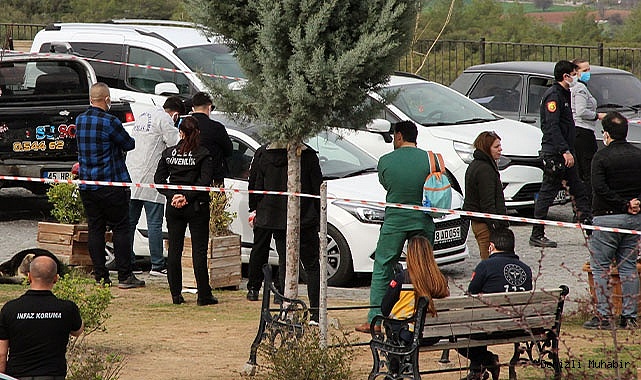 Hastane acil servisi otoparkında araç içinde başında poşetle ölü bulundu