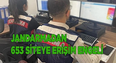 Jandarmadan 653 siteye erişim engeli