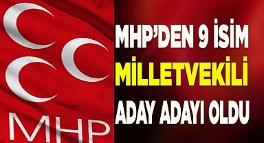 MHP’den 9 isim milletvekili aday adayı oldu