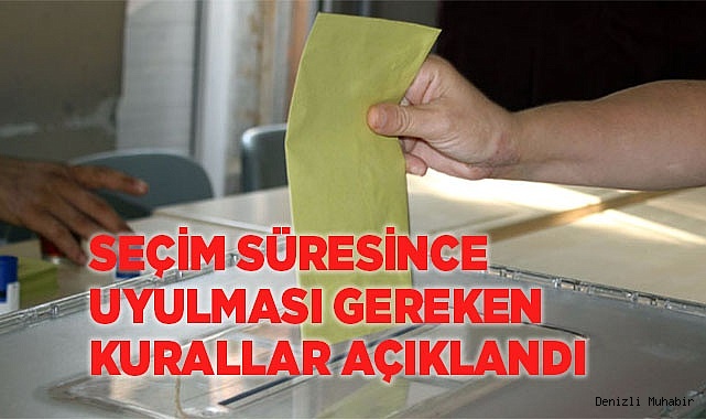 Propaganda kuralları belli oldu