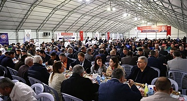 Ramazan ayının ilk iftarı Büyükşehir çadırında