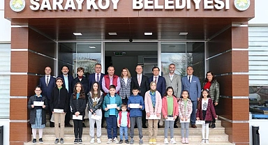 Sarayköy Belediyesi, kitap okuma yarışması sonuçlandı