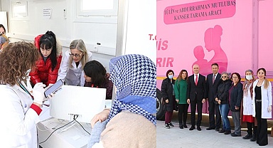 Sarayköy’de Mobil Kanser Tarama Tırı, önemli çalışmaya imza attı