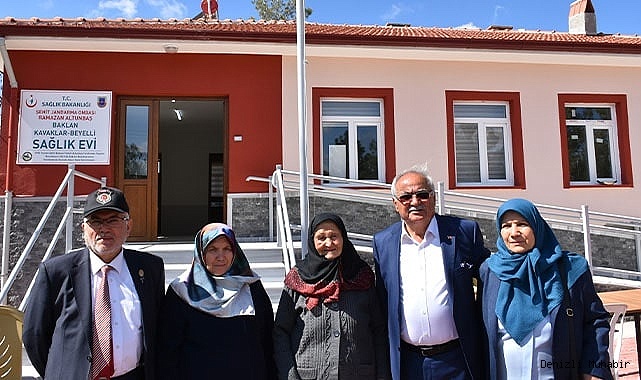 Şehit Altunbaş’ın adını taşıyan sağlık evi mevlid-i şerif ile açıldı