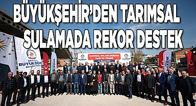 2014’den bugüne 290.000 metre tarımsal sulama borusu verildi