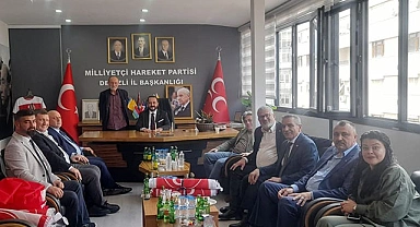 Başkan Şevik, MHP’de düzenlenen bayramlaşma programına katıldı