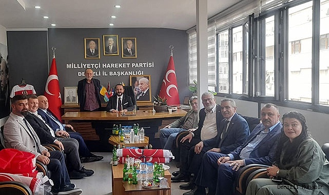 Başkan Şevik, MHP’de düzenlenen bayramlaşma programına katıldı