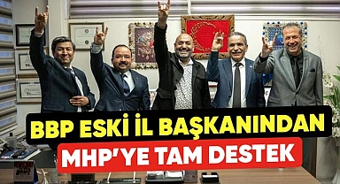 BBP Eski Başkanı Çiçek'ten MHP'ye açık destek