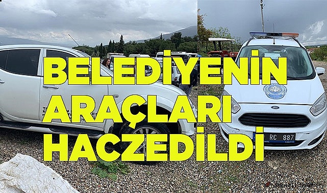 Belediyenin araçları haczedildi