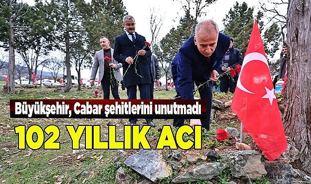 Büyükşehir, Cabar şehitlerini unutmadı