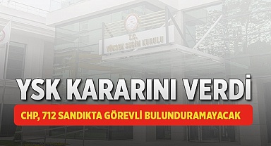 CHP, Denizli'de 712 sandıkta görevli bulundurmayacak