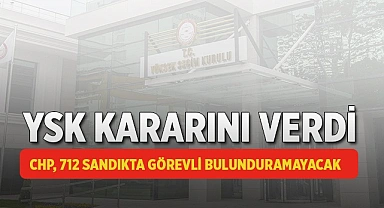 CHP, Denizli'de 712 sandıkta görevli bulundurmayacak