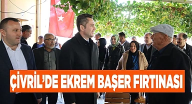 Çivril’de Ekrem Başer fırtınası