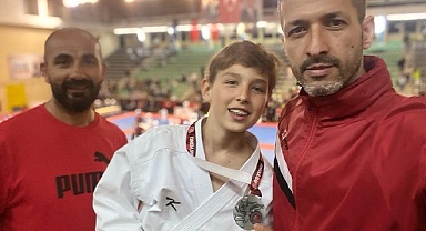 Çocuklar Karate Şampiyonası'nda Danyal Tufan Baytan Türkiye ikincisi oldu