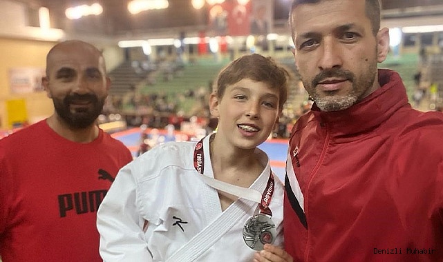Çocuklar Karate Şampiyonası'nda Danyal Tufan Baytan Türkiye ikincisi oldu