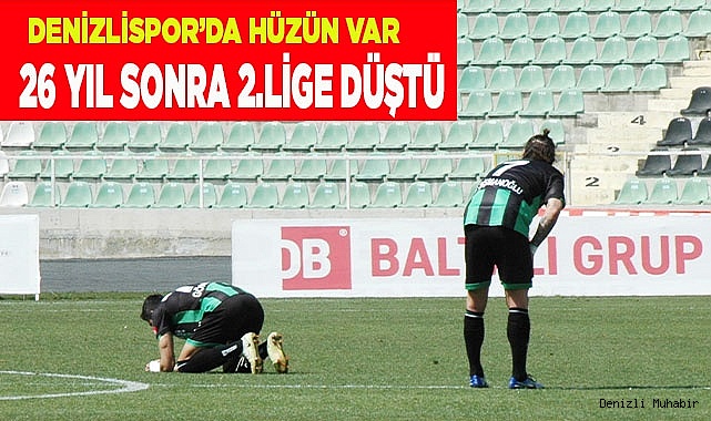 Denizlispor’da hüzün var