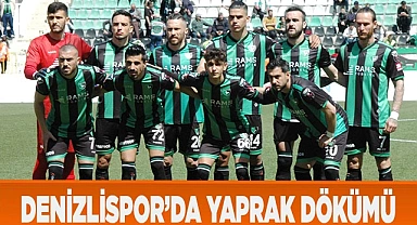 Denizlispor’da yaprak dökümü