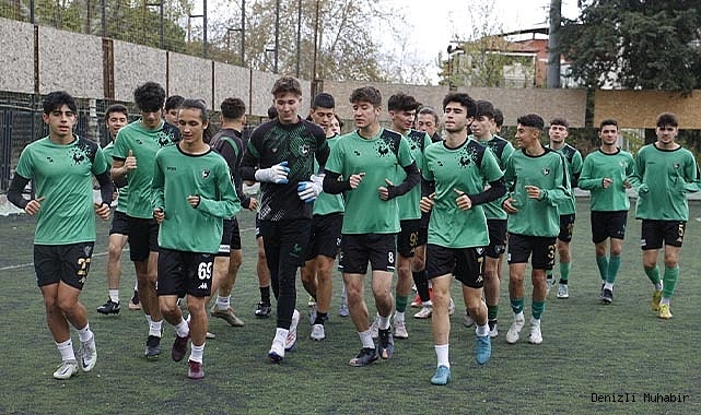 Denizlispor, Sarıyer maçı hazırlıklarını sürdürüyor