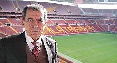 Galatasaray Başkanı Dursun Özbek’ten İçimizi Isıtan Yardım "250 adet kalıcı konut ve 10 okul yapacağız sözü verdi.