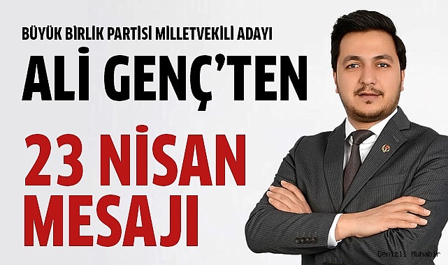 Genç” Bizim emelimiz çocuklarımızın geleceğe güzel adımlar atmasıdır”