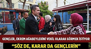 Gençler, Ekrem ağabeylerini vekil olarak görmek istiyor