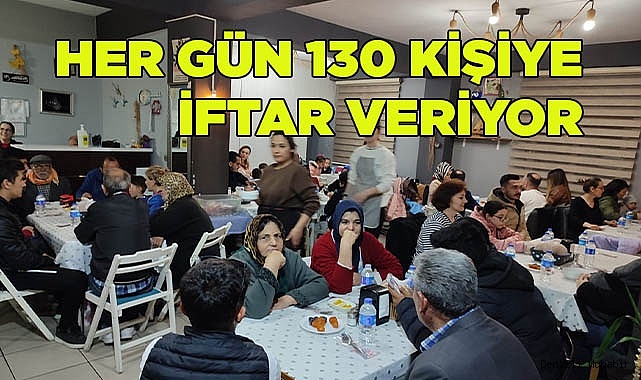 Hayırsever gurbetçi 130 kişiye restoranda, her akşam iftar yaptırıyor