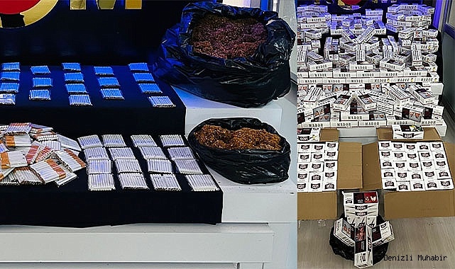 Kaçakçılık operasyonunda çok sayıda malzeme ele geçirildi