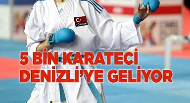 KARATE'DE DEV ORGANİZASYON DENİZLİ'DE