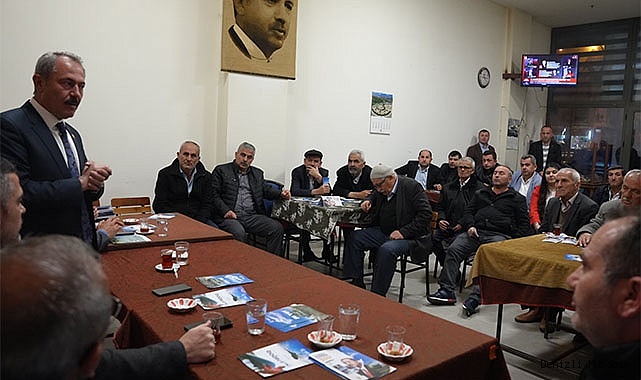 Milletvekili Şahin Tin, baba ocağı Serinhisar’da
