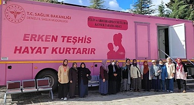 Mobil Kanser Tarama Tırı hayat kurtarmak için sahada