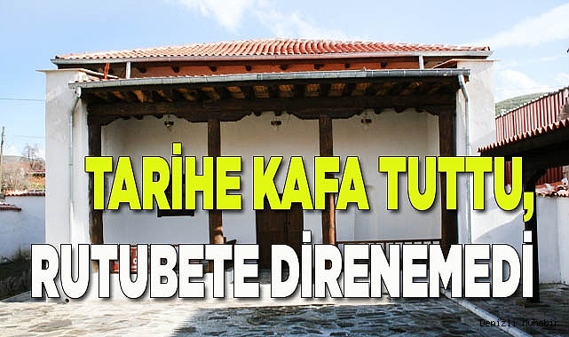Restore edilen tarihi cami rutubete yenik düşüyor
