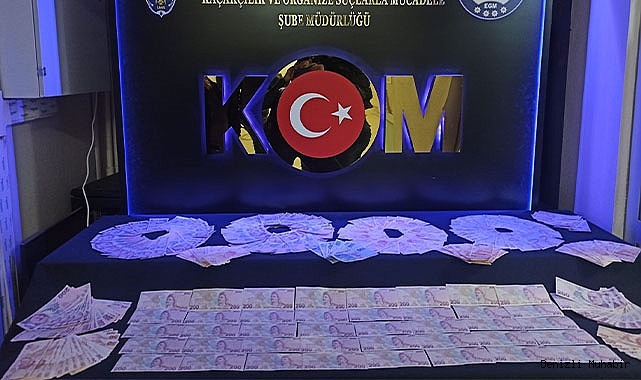 Sahte para ile alışveriş yaparken yakalandılar