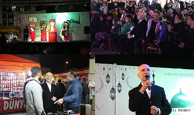 Sarayköy'de Ramazan bir başka güzel