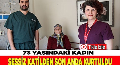 Sessiz katilden son anda kurtuldu