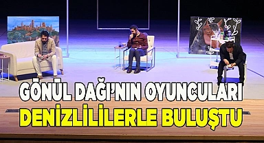 Sevilen dizi Gönül Dağı’nın oyuncuları Denizlililerle buluştu