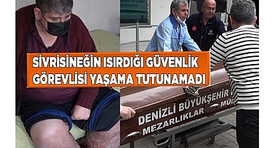 Sivrisineğin ısırdığı güvenlik görevlisi yaşama tutunamadı