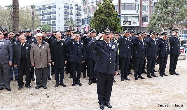 Türk Polis Teşkilatının 178. yaşında şehitler unutulmadı