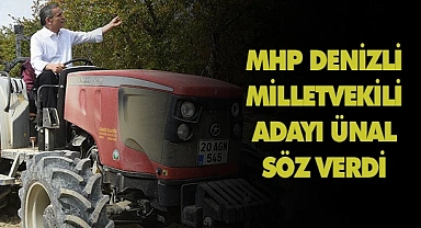 Ünal, Çiftçimizin,üreticimizin ve Denizli'nin sesi olmak için var gücümüzle çalışacağız
