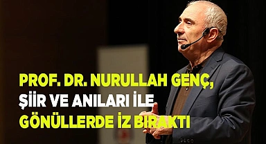 Ünlü şair ve yazar Genç, Büyükşehir’le Ramazan’ın konuğu oldu