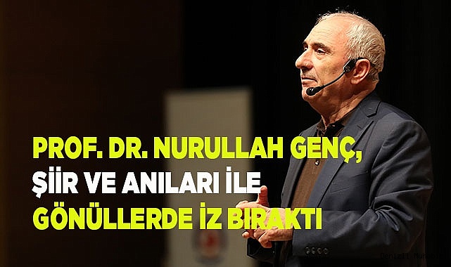 Ünlü şair ve yazar Genç, Büyükşehir’le Ramazan’ın konuğu oldu