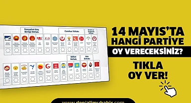 14 Mayıs için sizin tercihiniz hangi parti?